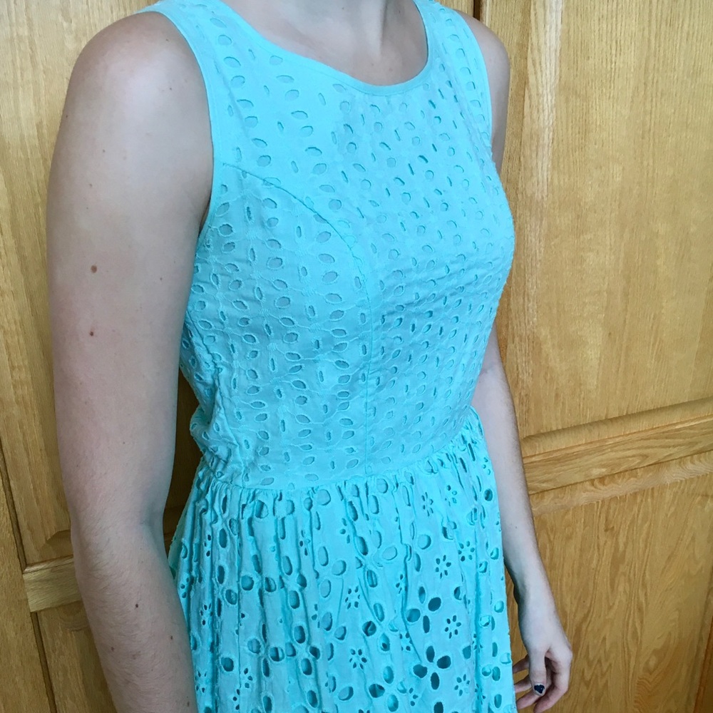 Women Short Teal Summer Dress